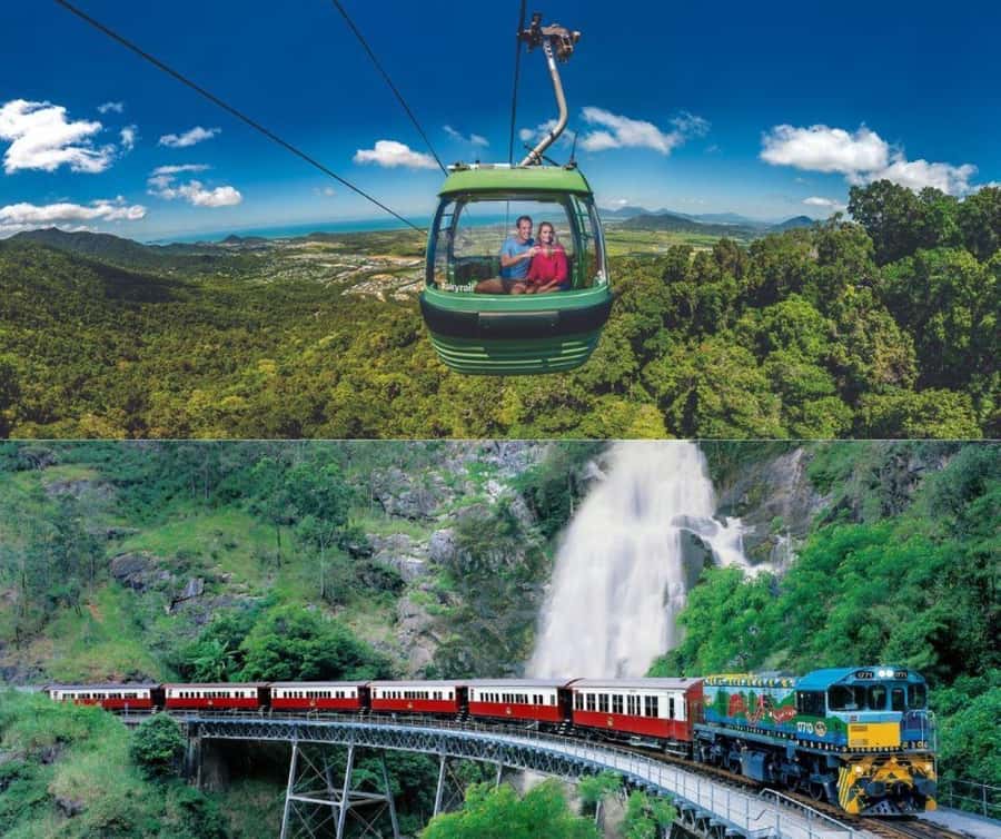 From Port Douglas: Kuranda Tour with Skyrail & Scenic Train - Skyrail from Smithfield to Kuranda