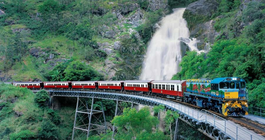 From Port Douglas: Kuranda via Scenic Rail or Skyrail Option - Freshwater Station and the historic railway