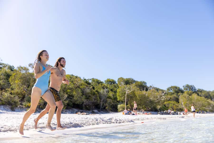 From Rainbow Beach: K'gari (Fraser Island) Full-Day Tour - The 75 Mile Beach drive is part of the attraction