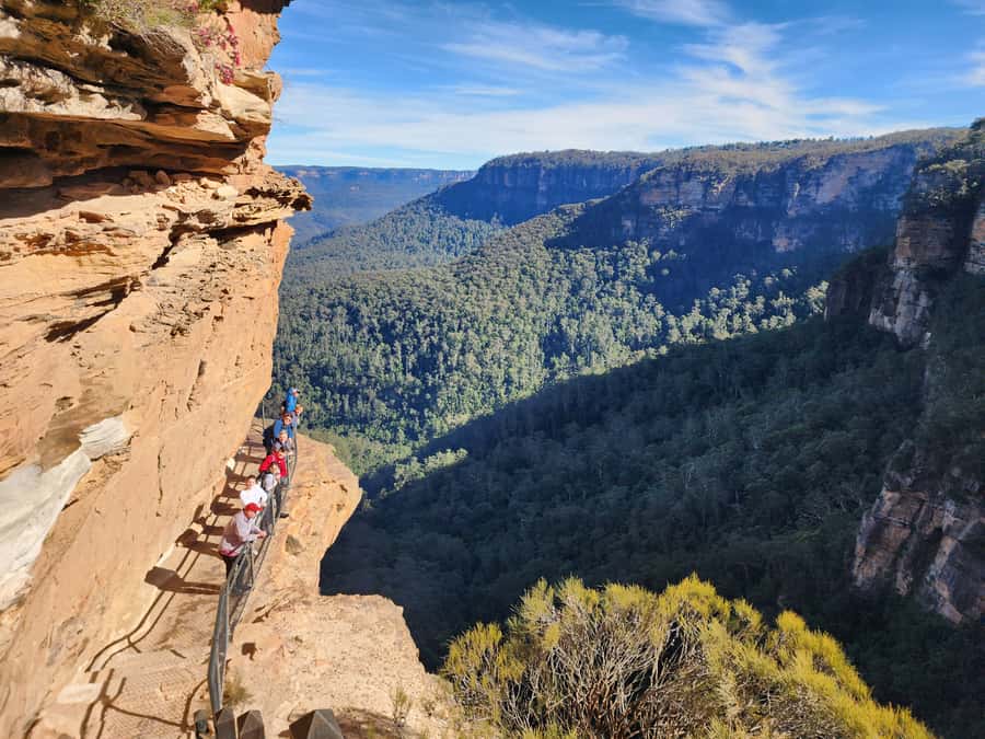 From Sydney: Blue Mountains Tour with Waterfall Walk & Lunch - Wentworth Falls: The Day’s Hardest and Best Section