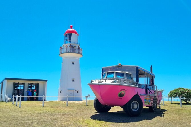 Full-Day 1770 Tour by LARC Amphibious Vehicle Including Sandboarding and Bustard Head Lightstation - Morning commentary through Bustard Bay