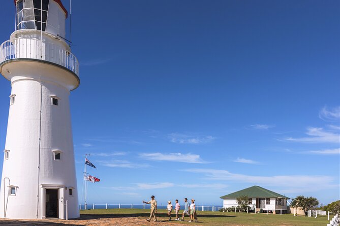 Full-Day 1770 Tour by LARC Amphibious Vehicle Including Sandboarding and Bustard Head Lightstation - Middle Island lunch and sandboarding