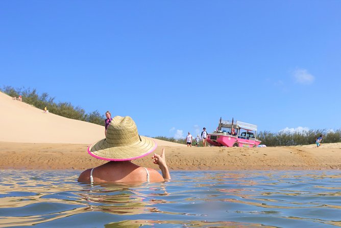 Full-Day 1770 Tour by LARC Amphibious Vehicle Including Sandboarding and Bustard Head Lightstation - Why the LARC makes this trip different