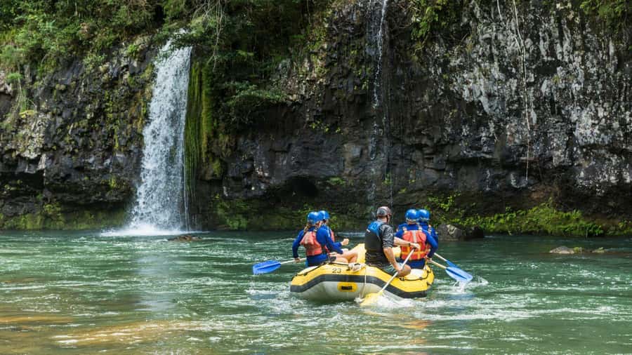 Full Day White Water Rafting From Cairns or Mission Beach - The launch point and safety briefing