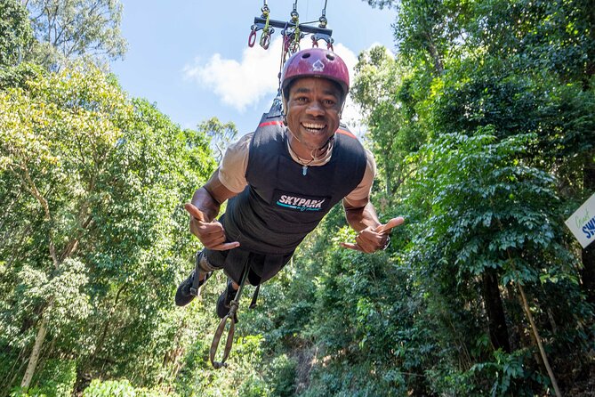 Giant Swing Skypark Cairns by AJ Hackett - What the safety briefing and jump process are like