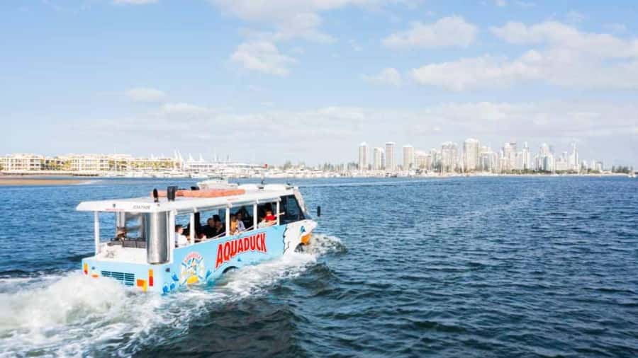 Gold Coast: 1-Hour Land and Water Duck Tour - The land section: Surfers Paradise from an unusual seat