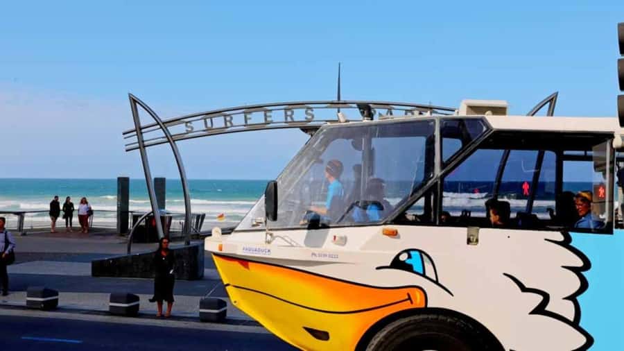 Gold Coast: 1-Hour Land and Water Duck Tour - Meeting the Aquaduck in Surfers Paradise