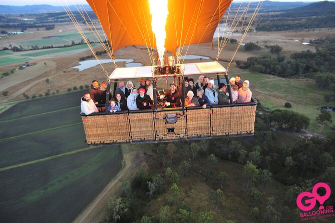 Gold Coast Hot Air Balloon Flight - Photos and movie package: useful value at $284.75