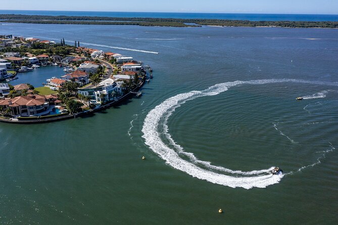 Gold Coast Jet Boat Adventure – 1-Hour Thrill Ride - Sovereign Island: mansions, marinas, and a different Gold Coast