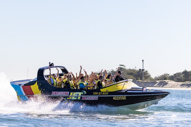 Gold Coast Jet Boat Adventure – 1-Hour Thrill Ride - Wavebreak Island and the longer route