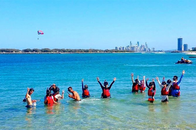 Gold Coast Kayaking & Snorkelling Tour (2.5 Hours) - Walking across Wave Break Island