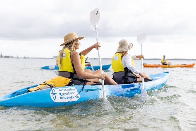 Gold Coast: Morning Kayak & Snorkel Adventure with Breakfast - Safety instruction and the first paddle