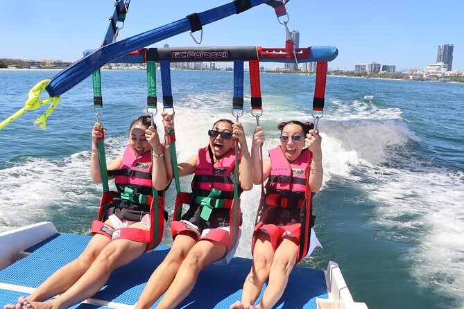 Gold Coast Parasailing – Tandem & Triple Flights - What the wind changes