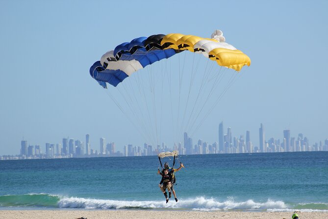 Gold Coast Tandem Skydive - Forty-five seconds of freefall