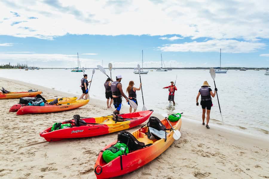 Gold Coast: Wave Break Island Kayaking & Snorkeling tour - Snorkeling above the rocky reef