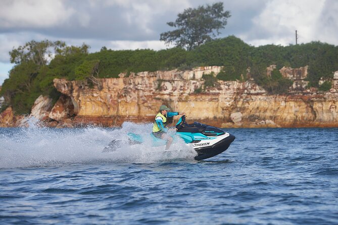 Golden Eye Sunset Jet Skiing in Darwin - Stokes Hill Wharf and the 5:15pm start