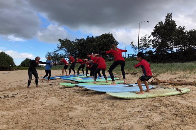 Group Surfing Lessons Kool Katz 1 day - Safety, fitness, and the small practical cautions