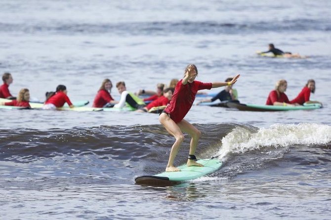 Group Surfing Lessons Kool Katz 1 day - Meeting at Shirley Street and heading to the beach