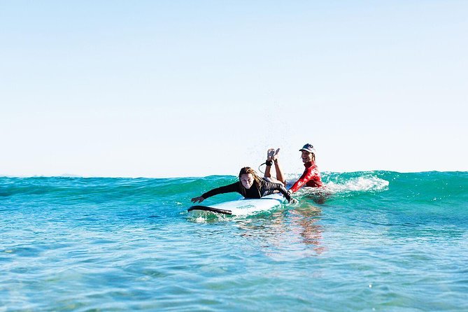 Half Day Surf Lesson - Pickup from Byron Bay and the early start