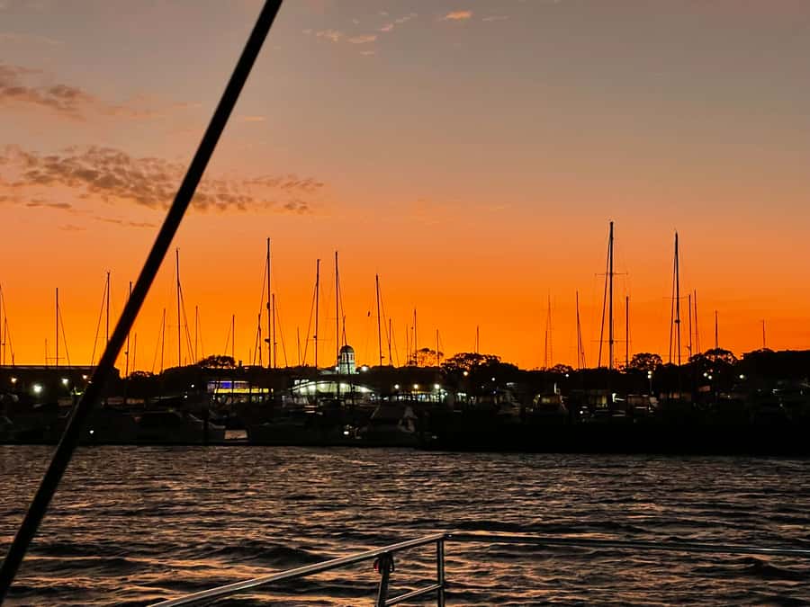 Hervey Bay Champagne Sunset Sail - Drinks, food, and the real value of $63