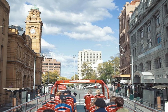 Hobart Hop-on Hop-off Bus Tour - Macquarie Street and central Hobart stops