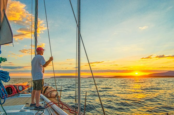 Hobart Sailing Experience - Taking the wheel and working the winches