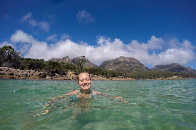 Hobart: Wineglass Bay & Freycinet National Park - Active Day Tour - Honeymoon Bay brings a quieter hour
