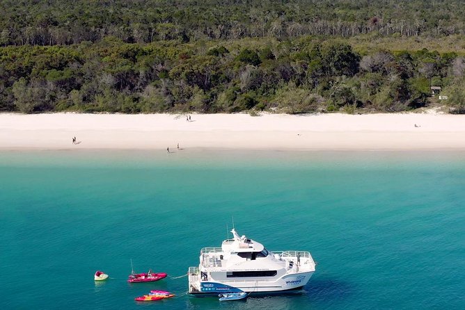 K'gari (Fraser Island) West Coast Half Day Cruise from Hervey Bay - Kayaks, Snorkels, Tubes, and Beach Games