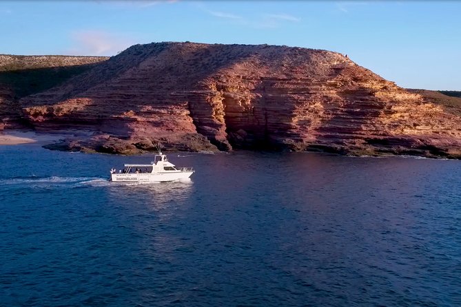 Kalbarri Sunset Cruise along the Coastal Cliffs - Mushroom Rock from the ocean