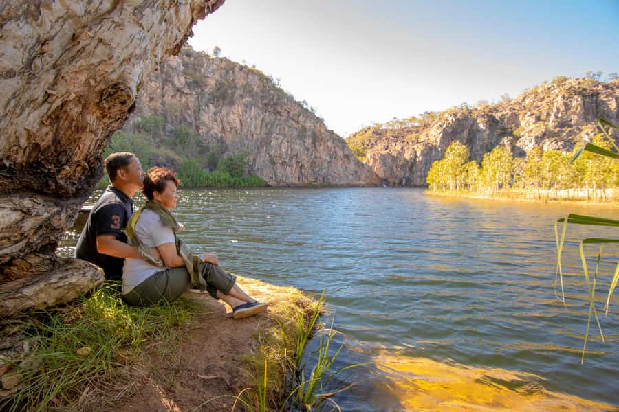 Katherine Gorge & Edith Falls Full-Day Tour from Darwin - Edith Falls: beautiful, useful, and sometimes hurried