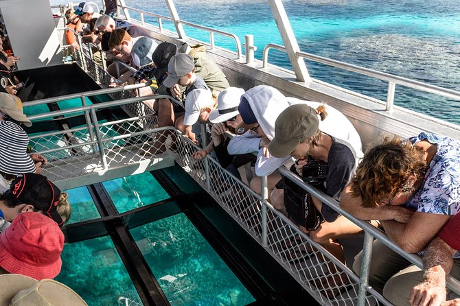 Lady Musgrave Day Trip from Bundaberg Including Snorkeling - Arriving at the sheltered reef lagoon