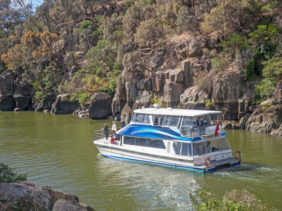 Launceston: 4-Hour Batman Bridge Luncheon Cruise - Morning tea, lunch and the onboard tastings
