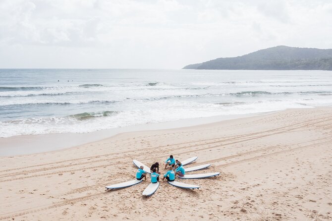 Learn to Surf at Noosa on the Sunshine Coast - The beach lesson starts with safety