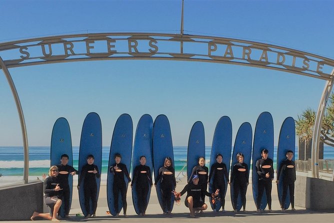 Learn to Surf at Surfers Paradise on the Gold Coast - Safety first, then straight into the surf