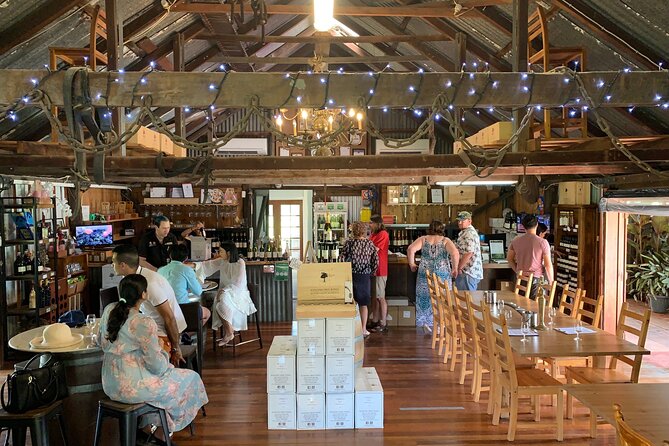 Luxury Hunter Valley Wildlife & Wine Tasting Tour from Sydney - Wombat Crossing Vineyard: the first wine tasting
