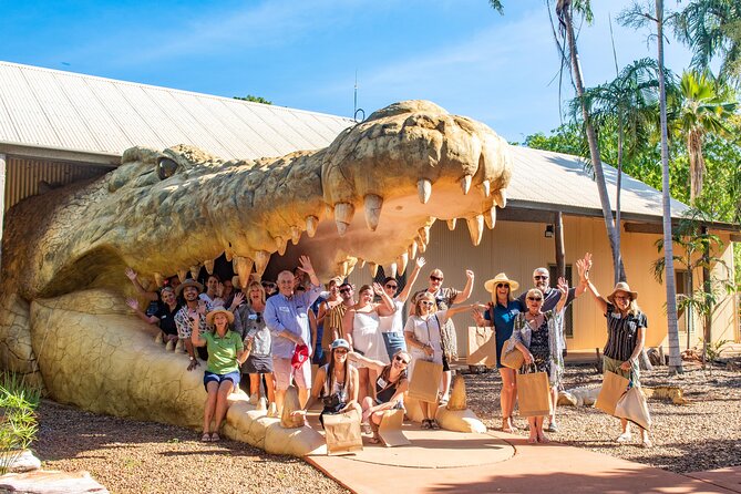 Malcolm Douglas Crocodile Park Tour Including Transportation - Entering through the giant crocodile jaws