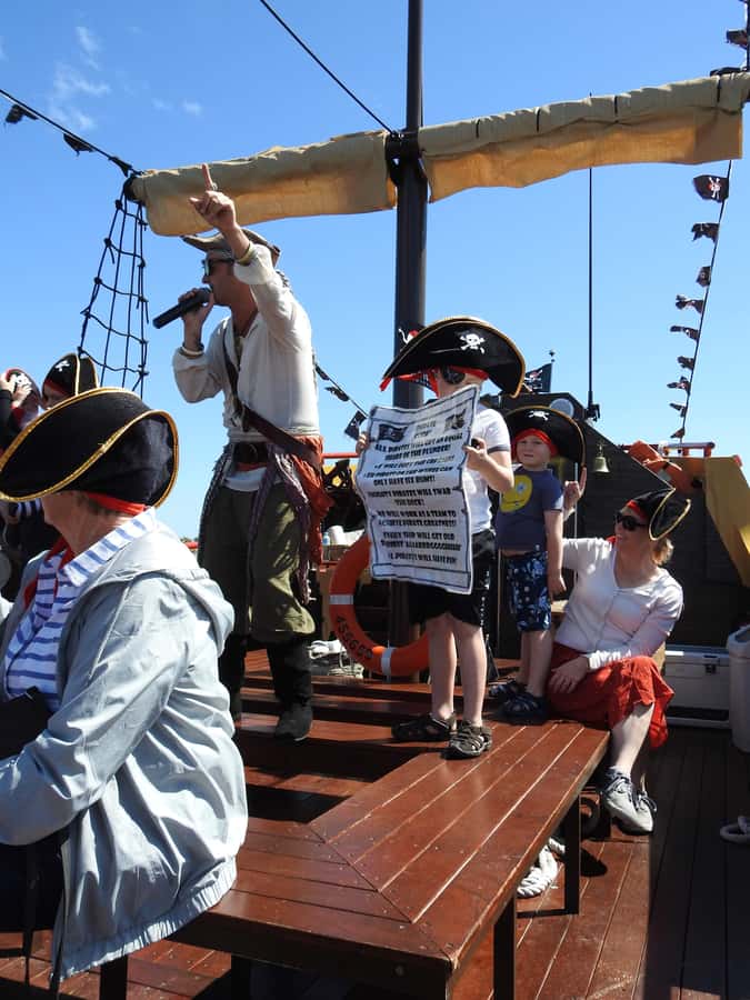 Mandurah Pirate Cruise - Getting there from Perth and planning your day