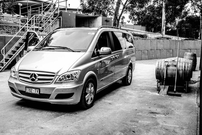 McLaren Vale Small Group Wine Tour - The 9:15 a.m. Pickup and Mercedes-Benz Ride