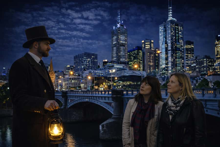 Melbourne: Ghosts, Murder, & Mystery Guided Walking Tour - Meeting your ghost host at Young & Jackson