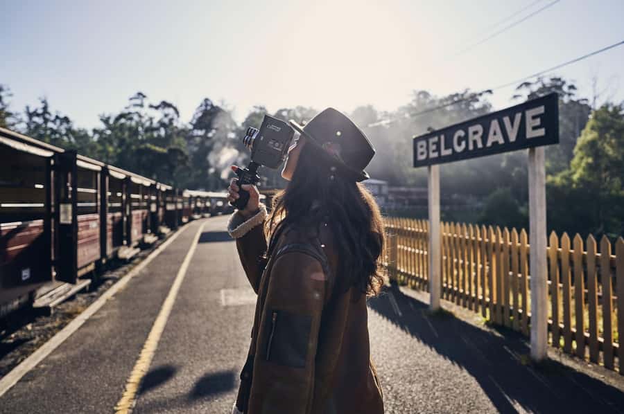 Melbourne: Puffing Billy Railway & Rainforest Tour - Boarding Puffing Billy at Belgrave