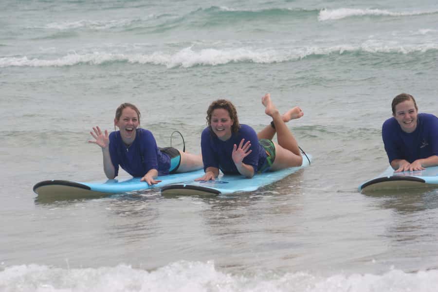 Miami: Group Surf Lesson - The first lesson: boards, safety, and technique