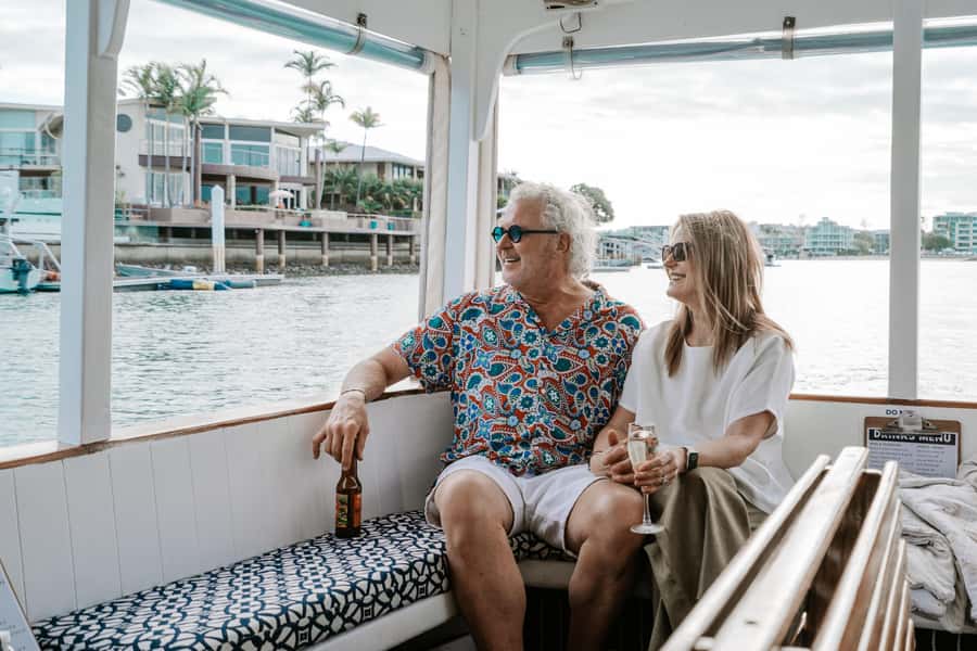 Mooloolaba: Canal Cruise with Commentary - Finding the M.V. Mudjimba at The Wharf