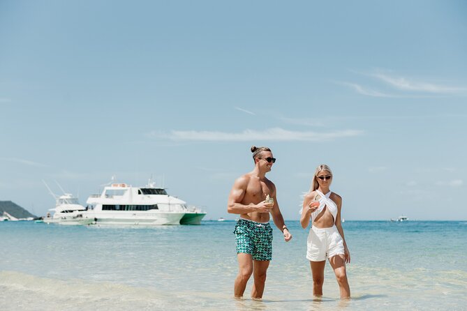 Moreton Island Eco Marine Safari Cruise and Snorkel - Arriving at Moreton Island around 9:20am