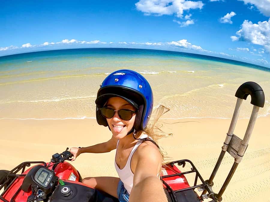 Moreton Island: Tangalooma ATV Quad Bike & Dolphin Feeding - Leaving Brisbane on a 75-minute Moreton Bay crossing