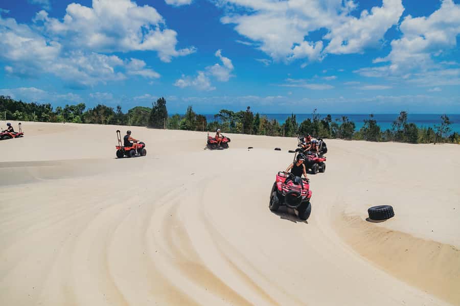 Moreton Island: Tangalooma ATV Quad Bike & Dolphin Feeding - What the $172 price really covers