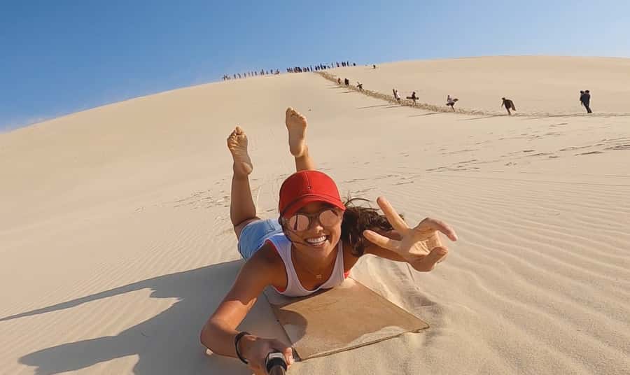 Moreton Island: Tangalooma Desert Safari and Dolphin Feeding - Lunch with a $25 voucher
