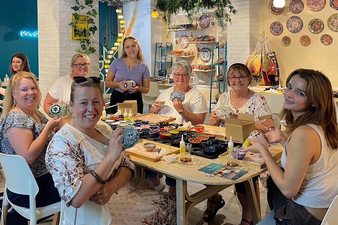 Mosaic Art Classes Melbourne: Turkish Lamp Workshop - What happens at 555 Flinders Lane