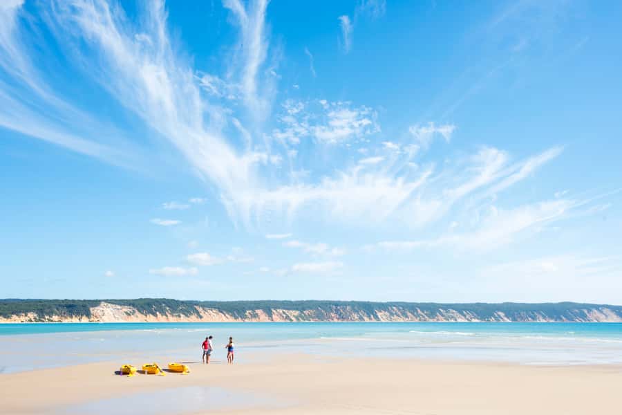 Noosa: Epic Ocean Kayak with Dolphins & 4WD Beach Adventure - What to pack for a wet and sunny day