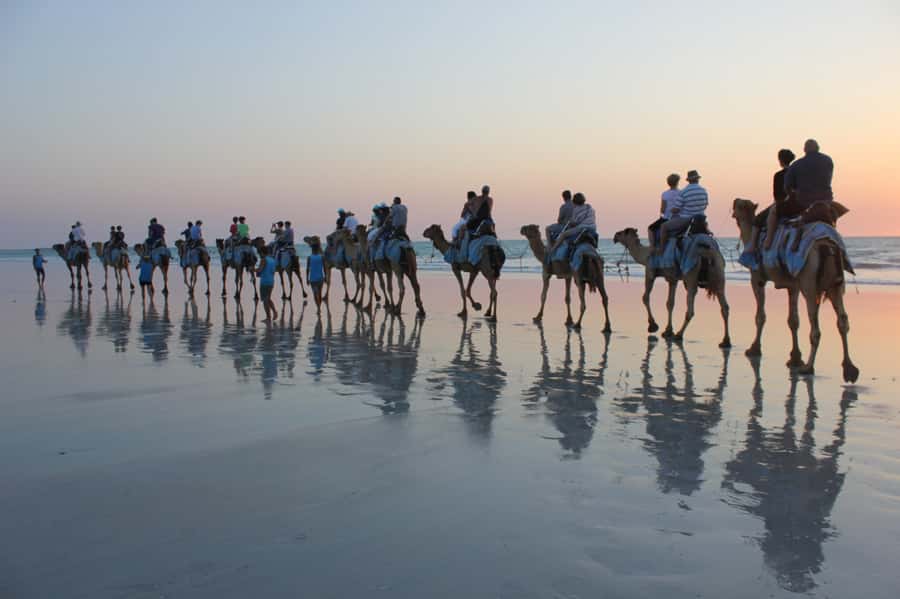 North of Rocks on Cable Beach: 1-Hour Sunset Camel Ride - Alison Bird’s safety briefing sets the tone