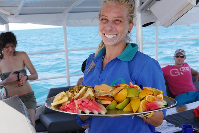 Ocean Free 25 guest Great Barrier Reef & visit Green Island Tour - Optional scuba for certified and first-time participants